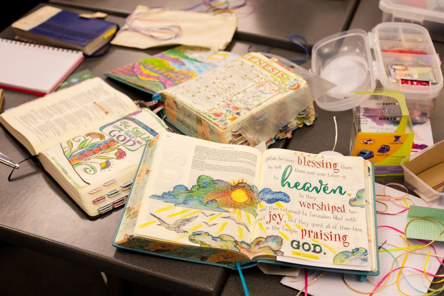 Photo Colorful recipe book