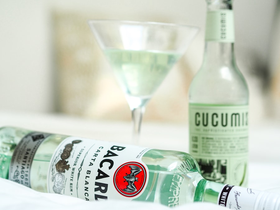 Photo cucumber gin cocktail